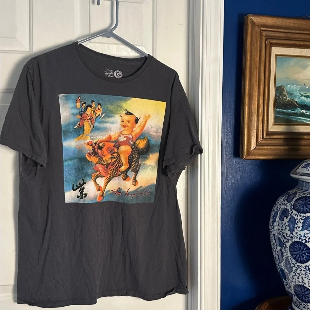 Stone Temple Pilots "Baby On Dragon" Graphic T-Shirt Size XL - Picture 1 of 5